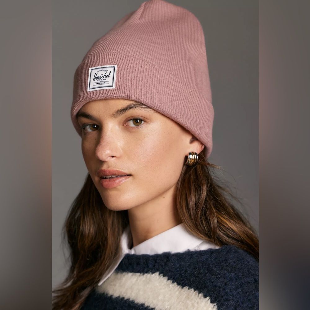 New Anthropologie Herschel Supply Co. Ribbed Elmer Beanie One Size